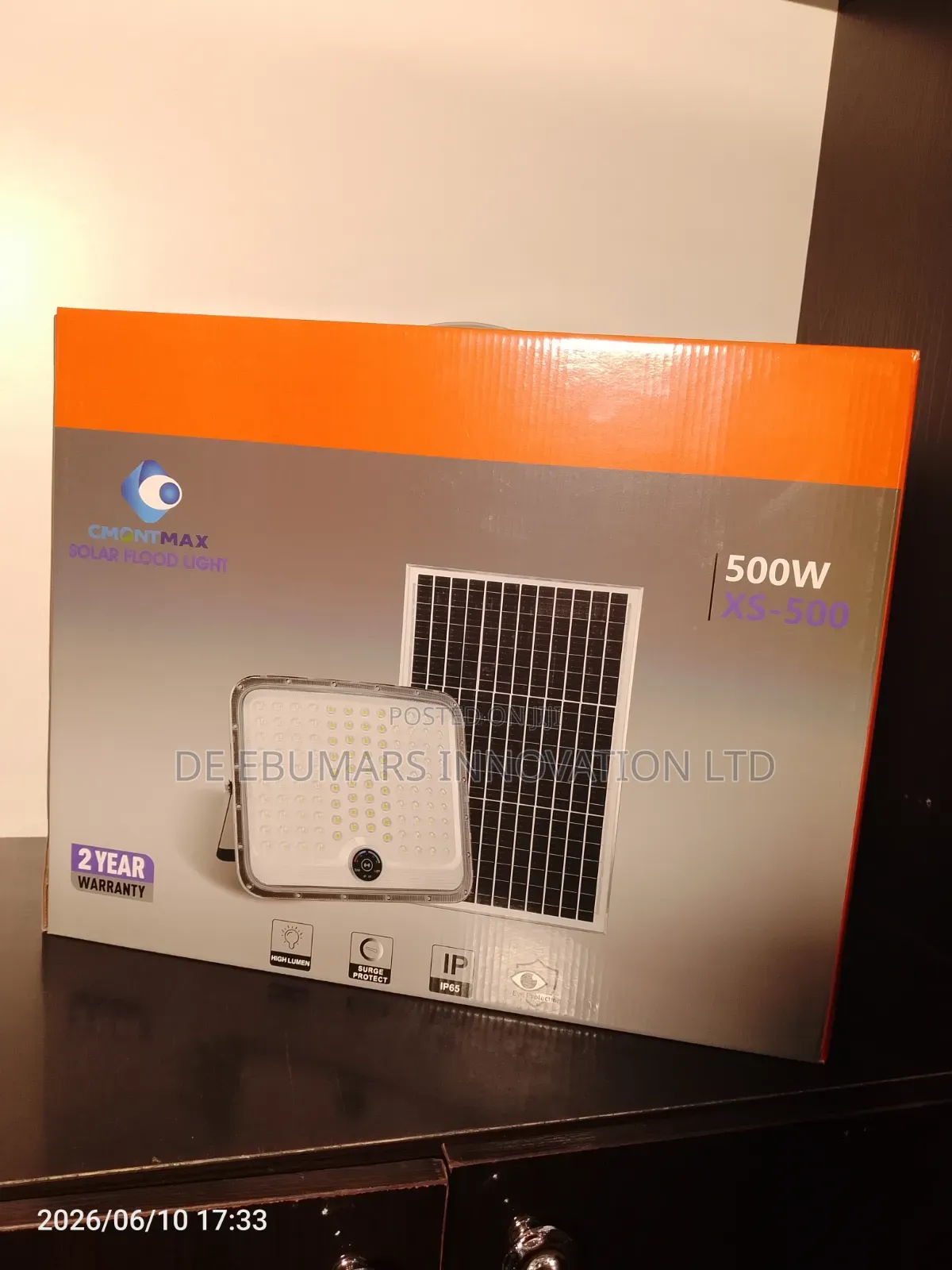 500w Solar Floodlight