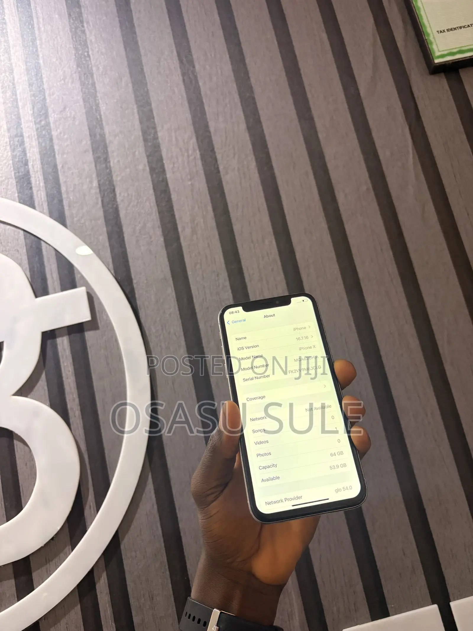 Apple iPhone X 64 GB White