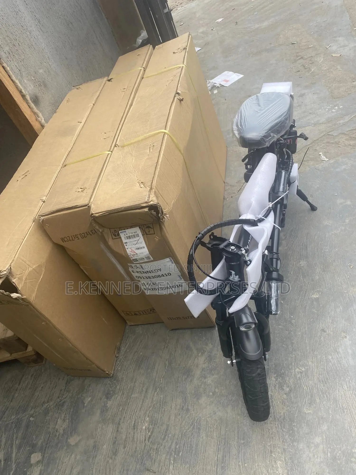New Motorcycle 2025 Black