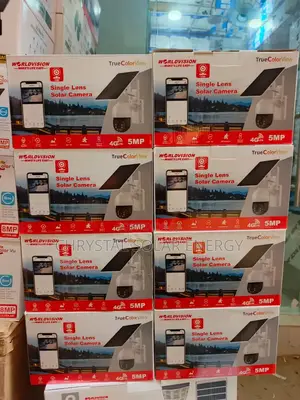 Single Lens Solar Camera With V380pro Mobile App Control