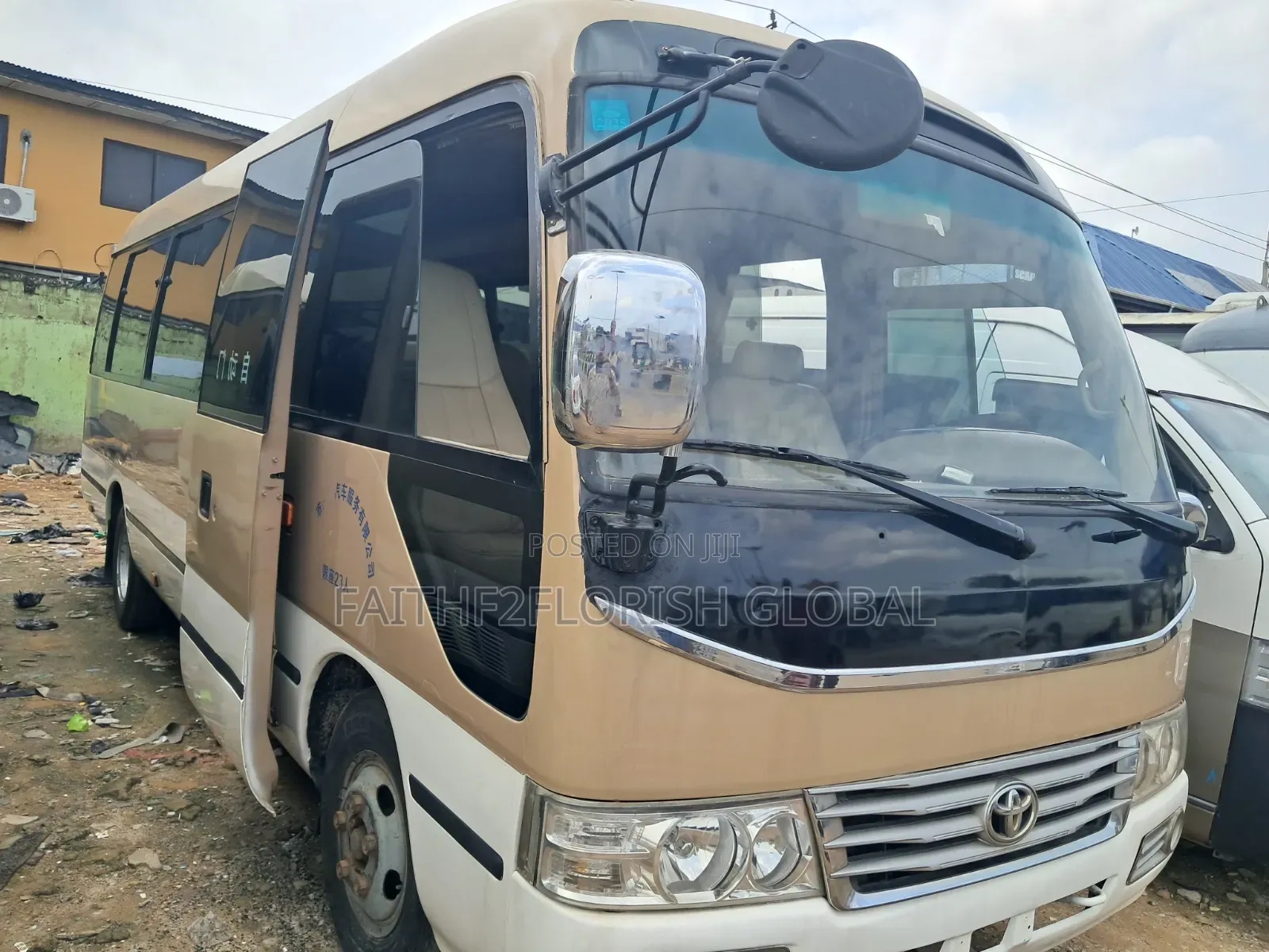 Toyota Coaster 2017 Gold