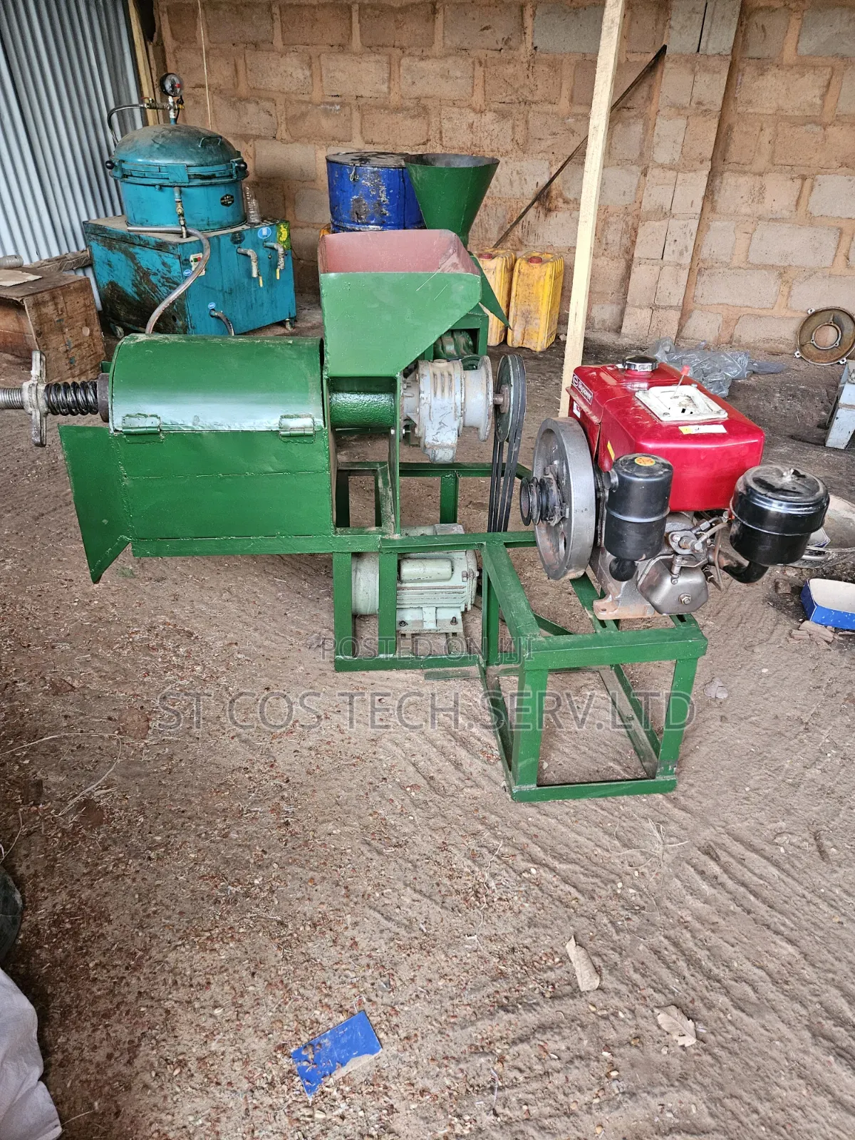 Palm Fruit Screw Press