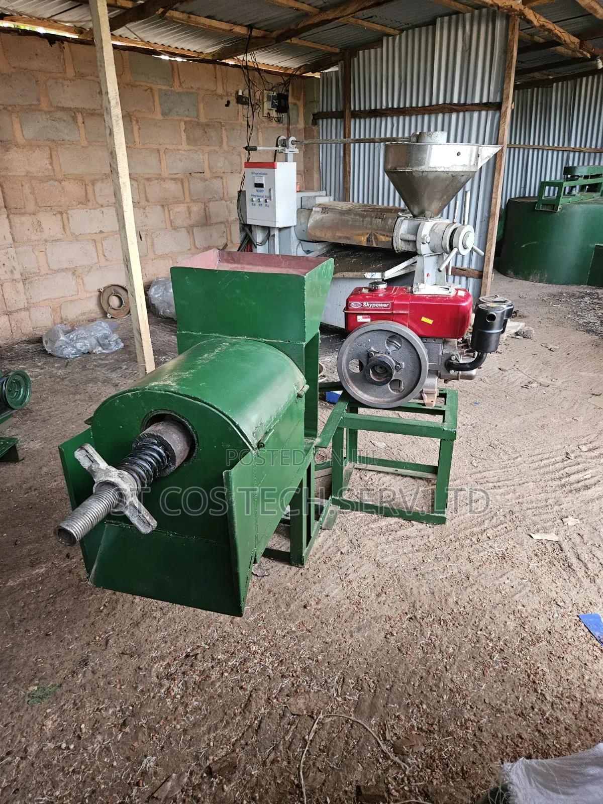 Palm Fruit Screw Press