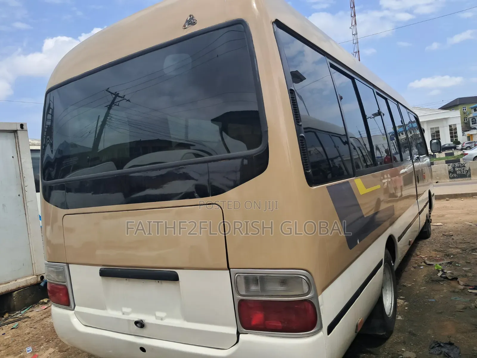 Toyota Coaster 2017 Gold