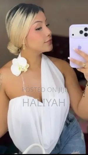 Floral Halter Drape Tops
