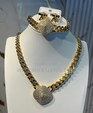 Sunbelle Original Necklace Set-Gold