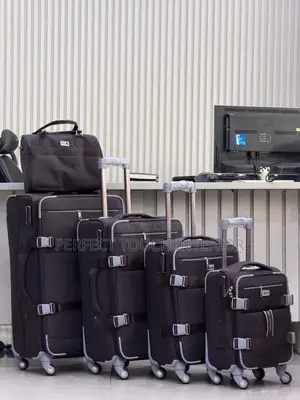 5-Piece Fabric (Soft-Shell) Luggage Set