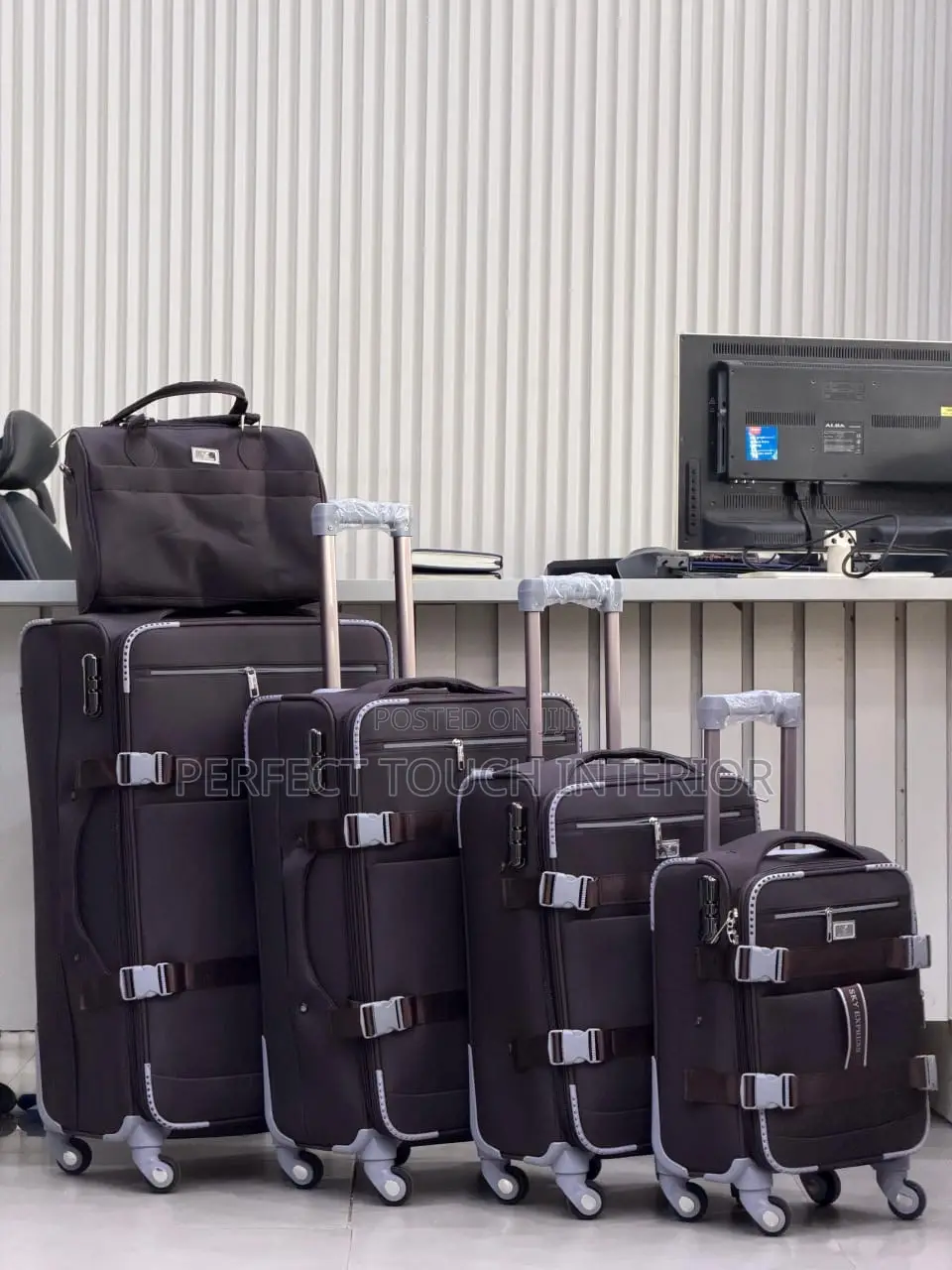 5-Piece Fabric (Soft-Shell) Luggage Set