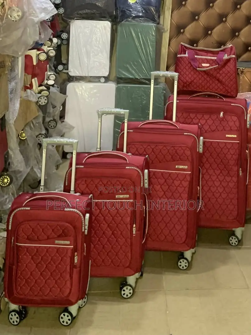 5-Piece Fabric (Soft-Shell) Luggage Set