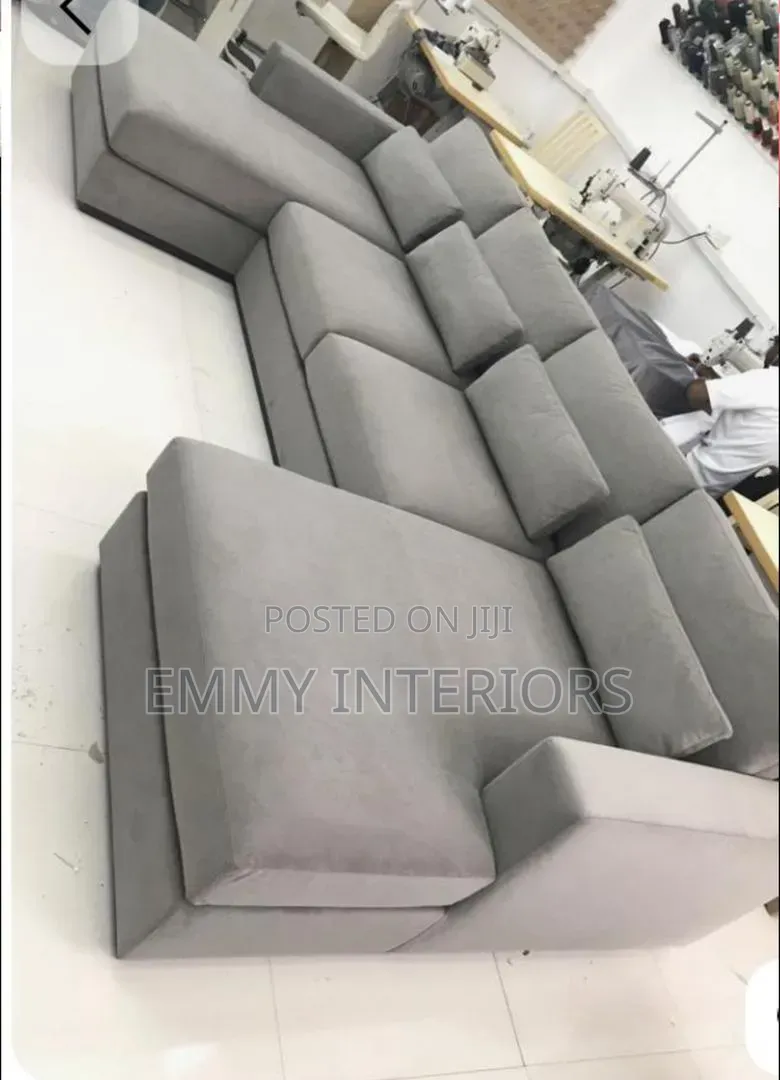 Quality Living Room L Shaped Fabric Sofa