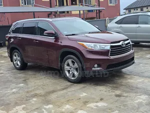 Toyota Highlander 2015 Burgundy