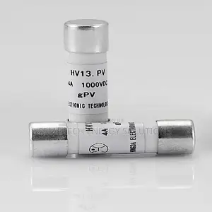 10x38mm Dc 1000v Ceramic Fuses 8a 16a 32a Cylindrical Fuse