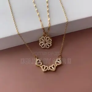Heart to Four Leaf Clover Necklace