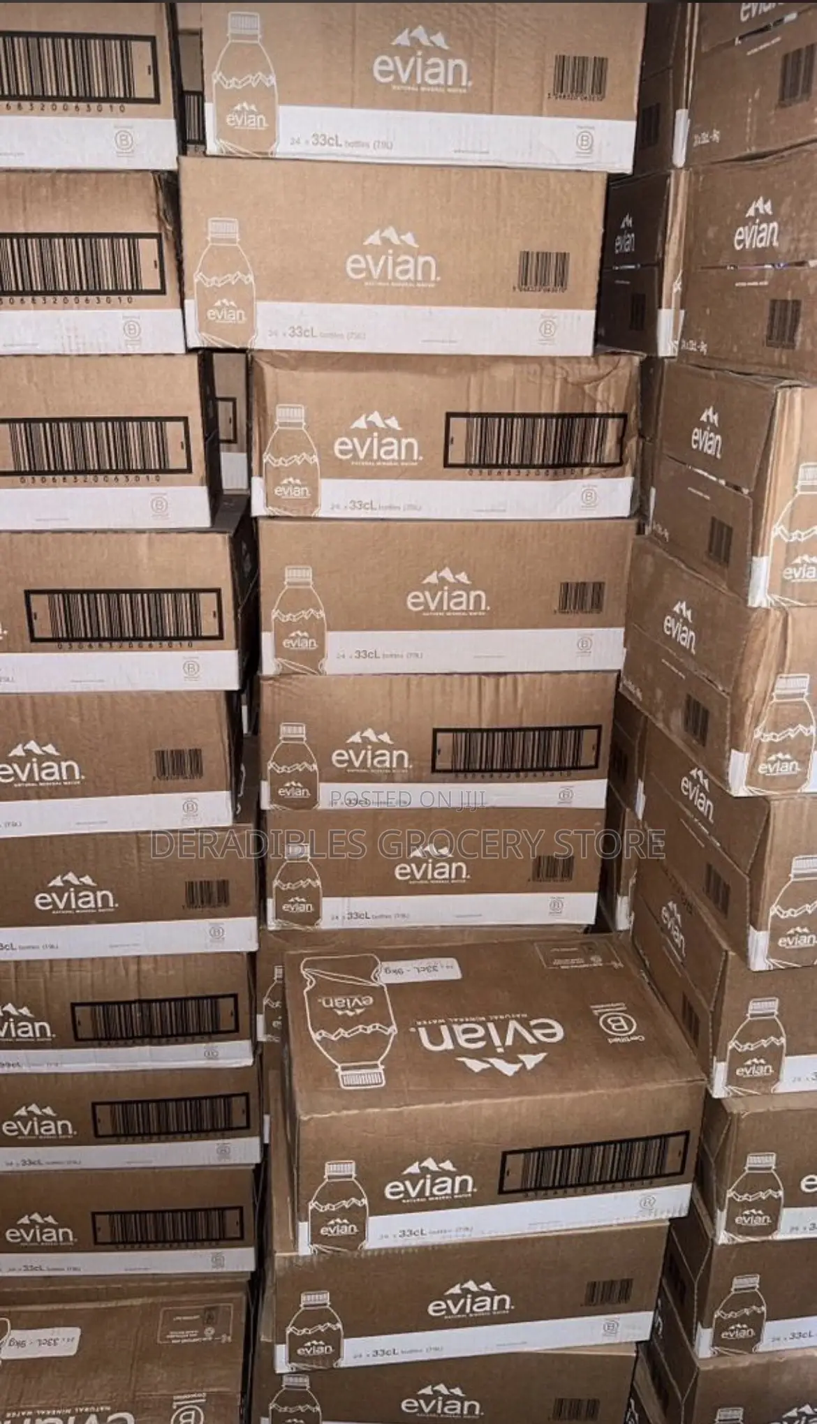 Evian Natural Mineral Water