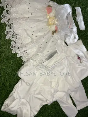 Baby Girl Christening Set