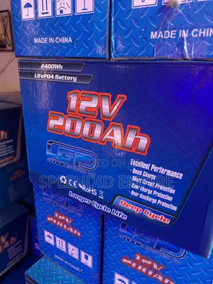 12v 200ah Gp Lithium Battery 2.4kwh