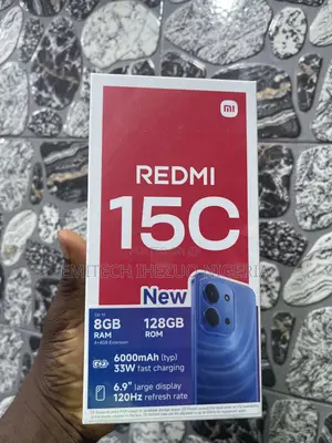 New Xiaomi Redmi 15C 4G 128 GB Green