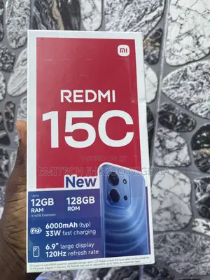 New Xiaomi Redmi 15C 4G 128 GB Blue