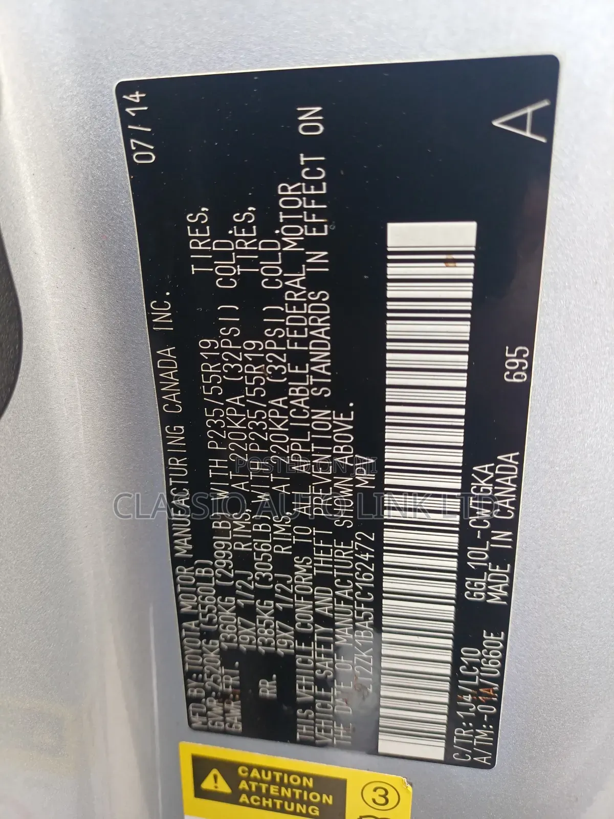 Lexus RX 2015 Silver