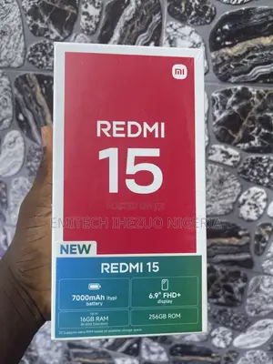 New Xiaomi Redmi 15 256 GB Black