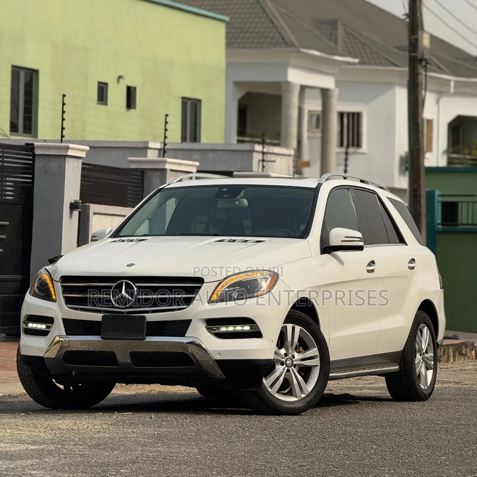 Mercedes-Benz M Class 2015 White