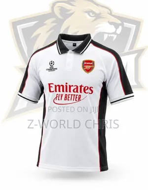 Arsenal Official Uefa Conference Pre-Match Polo Shirt