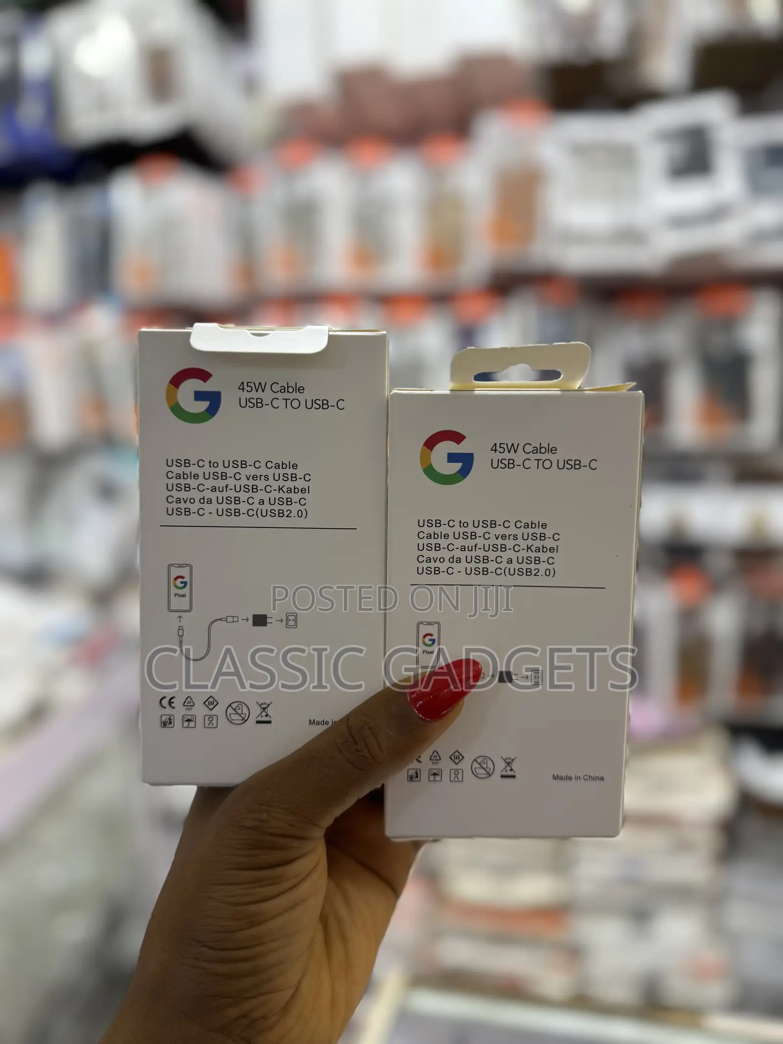 Google Pixel Fast Type-C to Type-C 45w Charging Cable