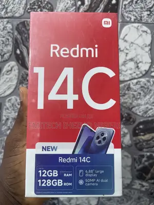 New Xiaomi Redmi 14C 128 GB Black