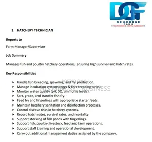 Hatchery Technician