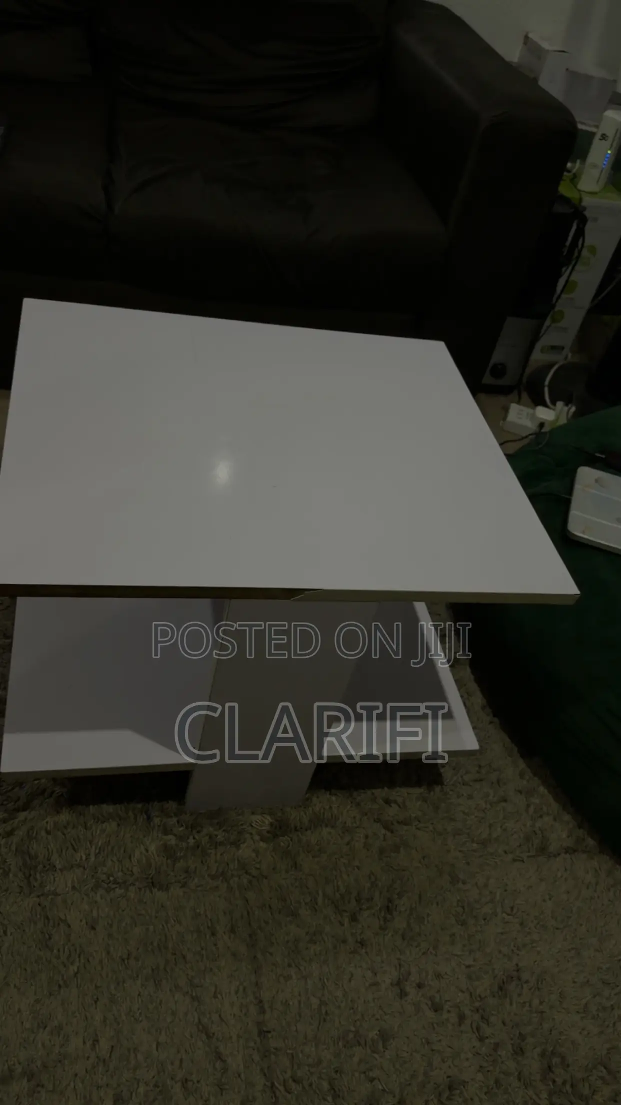 White Centre Table