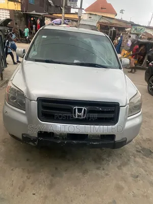 Honda Pilot EX-L 4x4 (3.5L 6cyl 5A) 2004 Silver