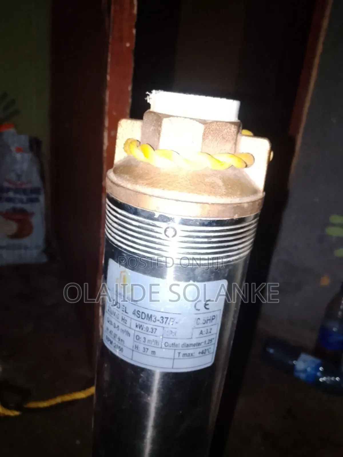Submersive Pumping Machine