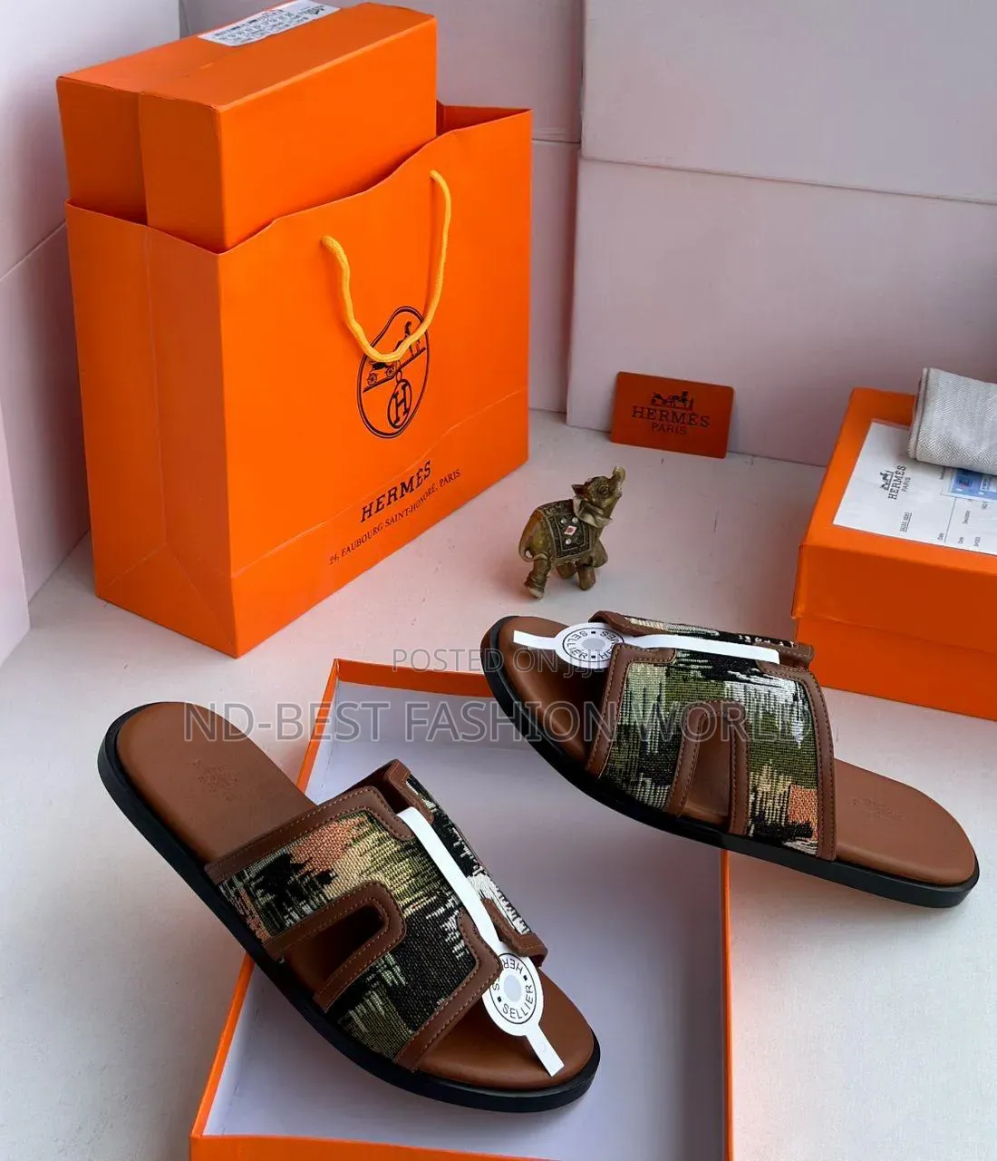 Hermes Slippers