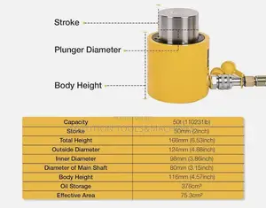 50ton Hydraulic Cylinder Jack