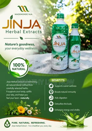 Jinja Herbal Extract Pure, Natural and Refreshing Herb