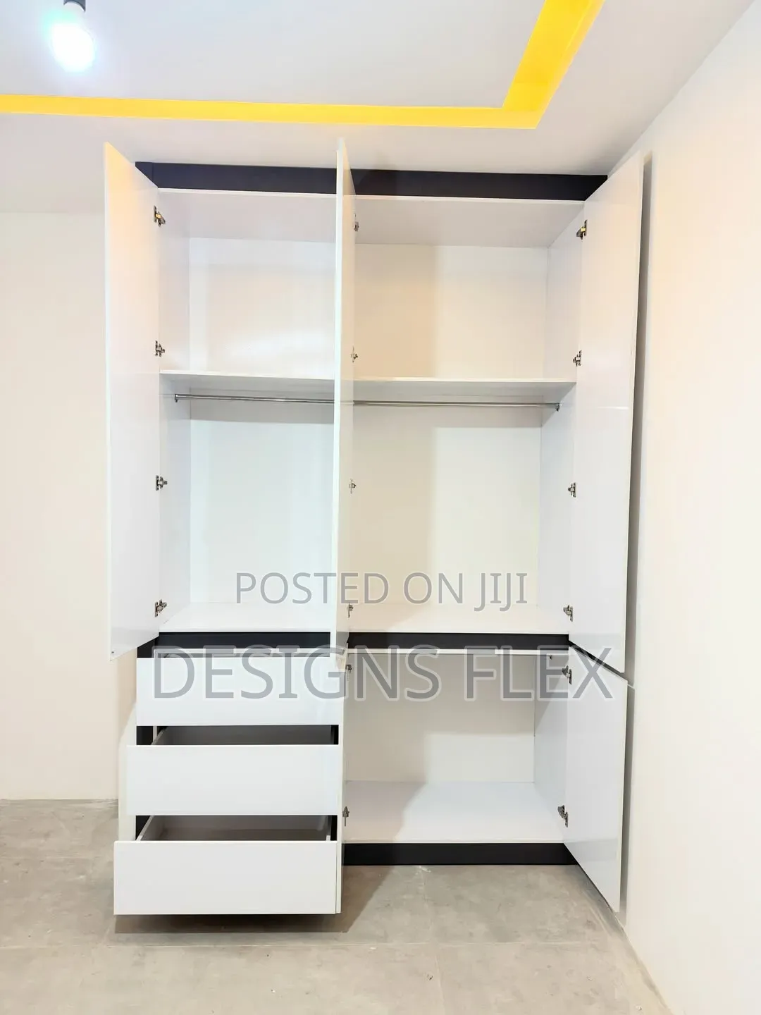 Classic White Wardrobe