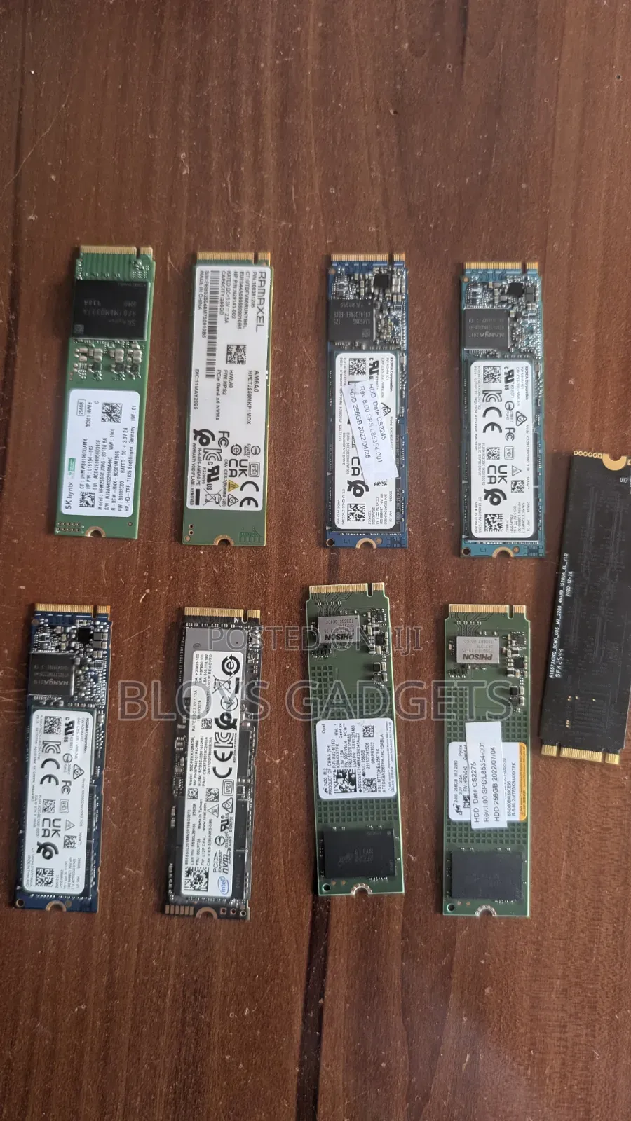 256gb SSD Nvme M2