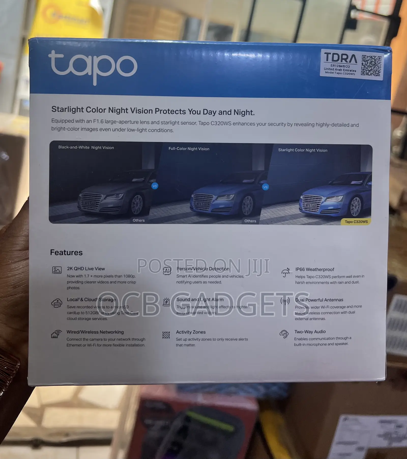 Tapo Outdoor Security Wifi Camera 