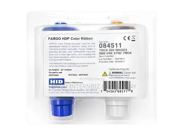 Fargo Hdp5000e Color Ribbon