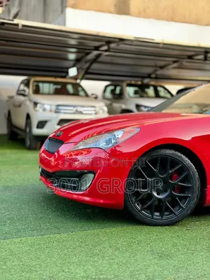 Hyundai Genesis 2012 Red