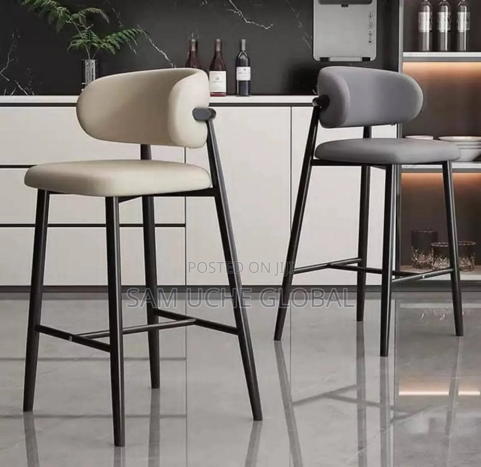 Four Leg Executive Barstool Chair