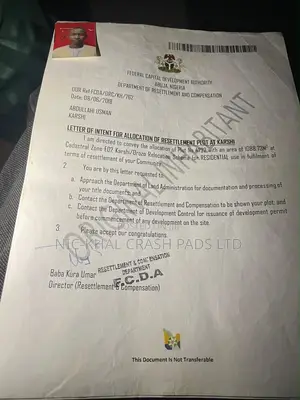 Fcda Allocation for Sale