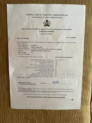 Fcda Allocation for Sale