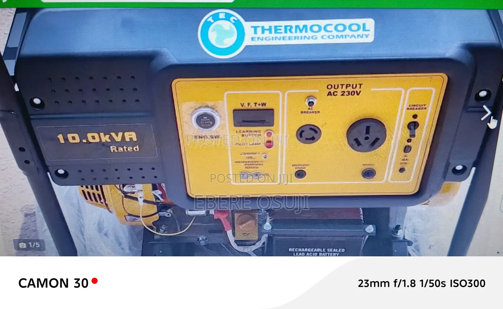 Thermocool Generator Ultimate 10kva