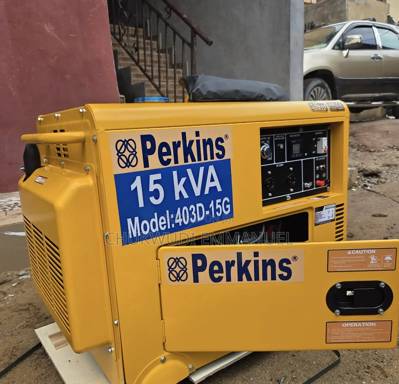 15kva Perkins Soundproof Diesel Generator – Reliable Power Solution