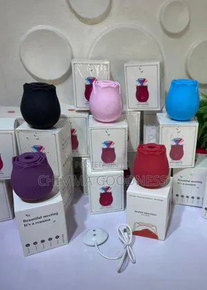 Rose Clitt Breast Sucker Vibration .Powerful Sex Toys for Women