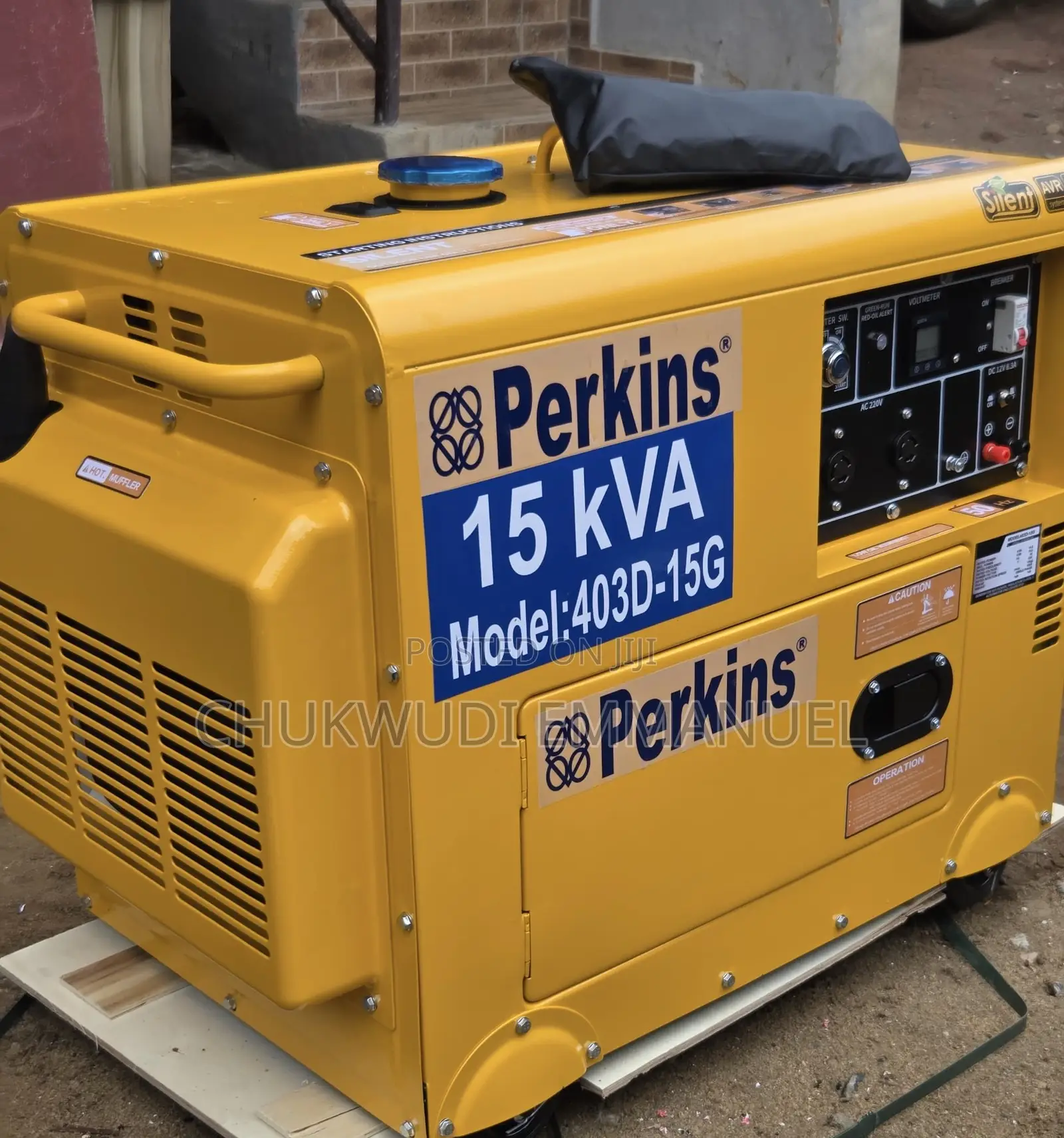 Perkins 15kva Silent Diesel Generator – Low Noise Performance