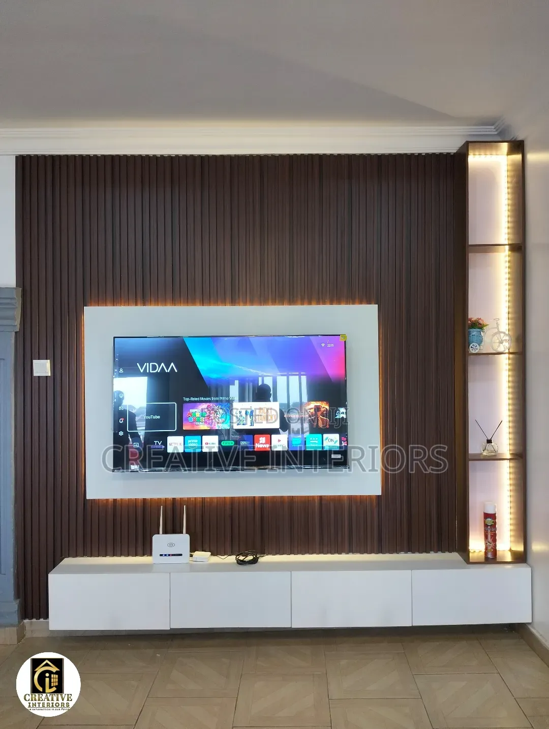 Simple Tv Wall Console Unit