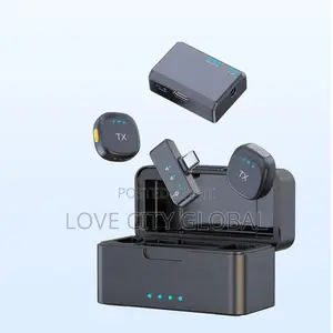 Professional Mic (2 Tx + 2 Rx + Charging Case) D07 Pro Microphone 35m