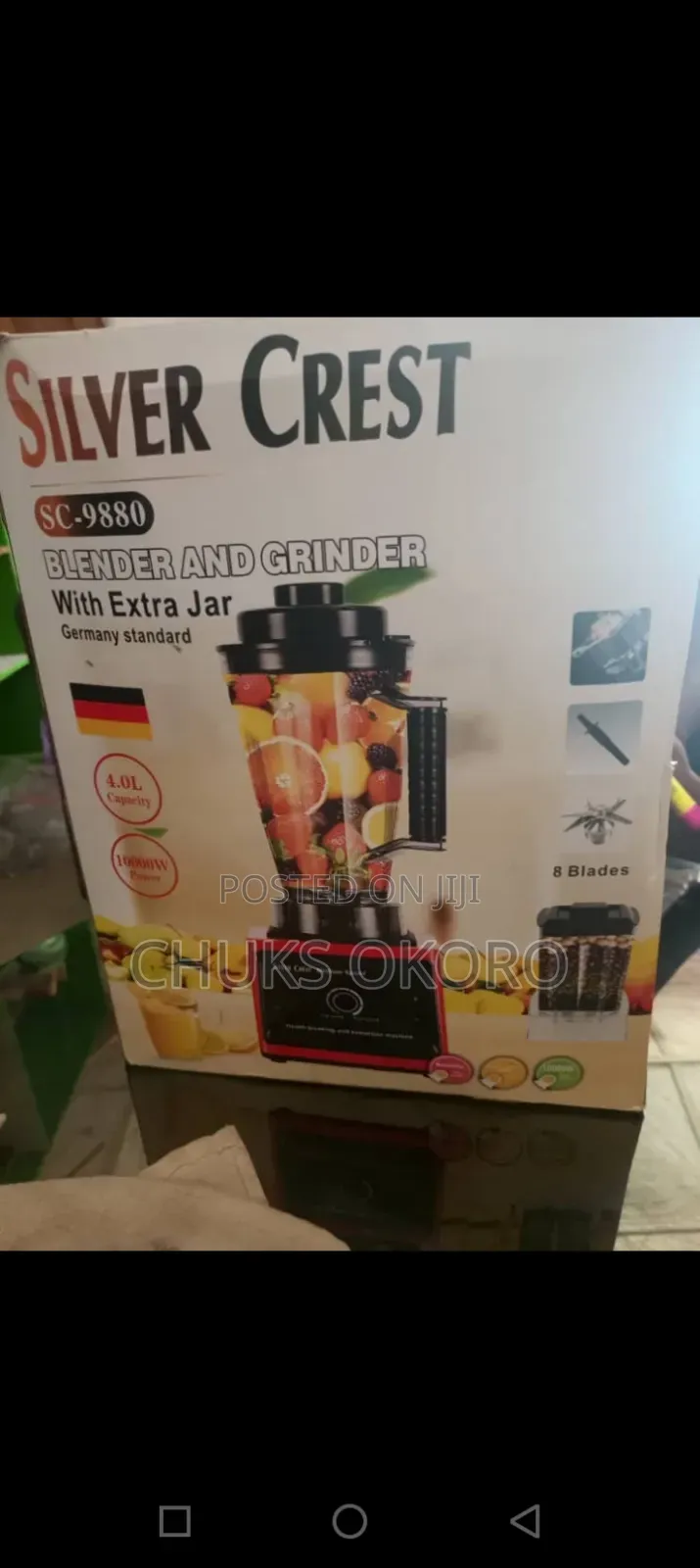 Silver Crest Blender